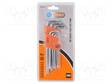 WRENCH: TORX®-SET - CHROM-VANADIUM STEEL - 9PCS. - Kuusiokolo- ja TORX avaimet - PG-T160 - 1