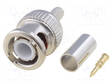 LIITIN: BNC - PISTOKE - UROS - SUORA - 50OHM - PURISTETTAVA - POM - BNC liittimet - RF1-03-D-01-50 - 1