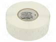 ETIKETTI - 2÷3,5MM - POLYESTERI - VALKOINEN - -40÷150°C - WM - UL94HB - Kaapeleiden merkintä - WM-2006190000 - 1