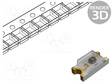 FOTOTRANSISTORI - SMD - 70MW - KOOT: 3,2X1,5X1,1MM - ?P MAX: 850NM - 30V - Fototransistorit - PT-A8-AC-1206-850 - 1