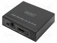 HAAROITIN - HDCP 1.4,HDMI 1.4 - 4K,EDID,HDCP,UHD 2160P - METALLI - HDMI, DVI, DisplayPort johdot - DS-45340 - 1
