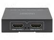 HAAROITIN - HDCP 1.4,HDMI 1.4 - 4K,EDID,HDCP,UHD 2160P - METALLI - HDMI, DVI, DisplayPort johdot - DS-45340 - 2