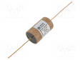 KONDENSAATTORI: KUPARI-POLYPROPYLEENI-PAPERI - 0,22UF - 600VDC - Kondensaattorit MKP - KPCU01-0.22U600 - 1