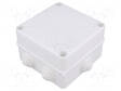 KYTKENTÄRASIA - X: 133MM - Y: 133MM - Z: 83MM - IP55 - VALKOINEN - Kytkentärasiat - EPN-0252-00 - 1