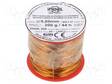 KÄÄMILANKA - KAHDESTI EMALOITU - 0,8MM - 0,2KG - -65÷200°C - LANKA: CU - Käämilangat - DN2E0.80-0.20 - 1