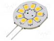 LED LAMPPU - LÄMMIN VALKOINEN - G4 - 12VDC - 12VAC - 120LM - P: 1,5W - 140° - LED lamput - GOOBAY-30590 - 1