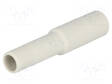 LIITIN - PUNAINENUKTIO - -1÷10BAR - POLYPROPEENI - L: 47MM - ØLÄH: 8MM - Liittimet ja johdot pneumatiikkaan - KQ2N08-10 - 1