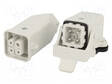 HDC LIITIN - UROS + NAARAS - GWCONNECT - PIN: 4 - 10A - 400V - 3+PE - M20 - GWconnect liittimet - MX-93603-0010 - 1