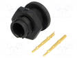 LIITIN: PYÖREÄT - PISTORASIA - UROS - 7A - 250V - PIN: 2 - EN2 - JUOTETTAVA - SWITCHCRAFT liittimet - EN2P2M20 - 1