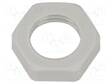 MUTTERI - M12 - POLYAMIDI - PAKS.: 5MM - AVAIN: 17MM - HARMAA - NOUSU: 1,5 - Läpivientikappaleiden mutterit - HUMMEL-1262120050 - 1