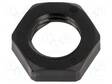 MUTTERI - M12 - POLYAMIDI - PAKS.: 5MM - AVAIN: 17MM - MUSTA - NOUSU: 1,5 - Läpivientikappaleiden mutterit - HUMMEL-1262120150 - 1