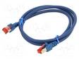 PATCH KAAPELI - S/FTP - CAT: 6 - RJ45-PISTOKE,MOLEMMIN PUOLIN - LANKA - CU - RJ45 Ethernet kaapelit - HELUKAT-803000 - 1