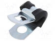 PIDIKE - ØNIPUN : 3,2÷4,8MM - W: 13MM - TERÄS-SUOJAMATERIAALI: EPDM - Metalliset nippusiteet ja kiinnityspanna - MPC-LKD1500 - 1