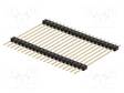 PIIKKIRIMALIITIN - PIN-LIITIN - UROS - PIN: 20 - THT - SUORA - 3A - 2,54MM - 1X20 - Piikkirimaliittimet - ZL2038-20 - 1