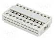 LIITIN: IDC - PISTOKE - NAARAS - PIN: 10 - IDC - THT - 2,54MM - 1X10 - 2,54MM - IDC liittimet - N1610 - 1