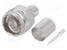 LIITIN: N - PISTOKE - UROS - SUORA - 50OHM - PURISTETTAVA - HOPEOITU - N liittimet - J01020A0110 - 2
