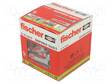 PLASTIC ANCHOR - WITH SCREW - 10X50 - DUOPOWER - 25PCS - 10MM - Ruuvit - muut - FISCHER-555110 - 2