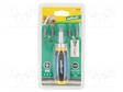SCREWDRIVER: UNIVERSAL-SET - WITH RATCHET - PHILLIPS,SLOT - 5PCS. - Ruuvimeisselit ja sarjat - WF1237000 - 1