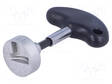 SCREWDRIVER: STANDARD - HOLDER: C6,3MM - 1/4" - 104MM - TO HOOK - Ruuvimeisselit ja sarjat - WF2419000 - 1