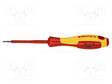 SCREWDRIVER: INSULATED - HEX KEY - HEX 2MM - BLADE LENGTH: 75MM - Ruuvimeisselit ja sarjat - KNP.981320 - 1