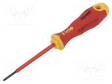 SCREWDRIVER: INSULATED - SLOT - 2.5X0.4MM - ERGONIC® - Ruuvimeisselit ja sarjat - FL41302590 - 1