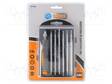 SCREWDRIVER: PRECISION-SET - PRECISION - 12PCS. - Ruuvimeisselit ja sarjat - PG-T080 - 1