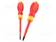 SCREWDRIVER: INSULATED-SET - INSULATED - 2PCS. - Ruuvimeisselit ja sarjat - STL-STHT60030-0 - 1
