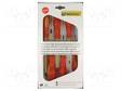 INSULATED - PHILLIPS,SLOT - 6PCS - SCREWDRIVER: INSULATED-SET - Ruuvimeisselit ja sarjat - PR22630 - 1