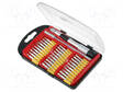 SCREWDRIVER: PRECISION-SET - BAG - 32PCS. - Ruuvimeisselit ja sarjat - D-MBS30 - 1
