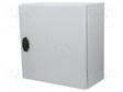 SEINÄASENNUSKOTELO - X: 400MM - Y: 400MM - Z: 200MM - SPACIAL S3D - TERÄS - IP66 - Seinään asennettavat kotelot - NSYS3D4420 - 1