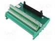 SIIRTO - W: 135MM - D: 70,6MM - H: 92,6MM - UTOIMINTA: 24V - 0,25÷2,5MM2 - Teollisuusverkot - IS2-IDC-S-50 - 1
