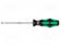SCREWDRIVER: STANDARD - SLOT - 6X1MM - BLADE LENGTH: 125MM - Ruuvimeisselit ja sarjat - WERA.3341060 - 1