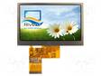 TFT NÄYTTÖ - 4,3" - 480X272 - VALAISTUS: LED - KOOT: 105,5X67,2X2,9MM - TFT-näytöt - SM-RVT4.3ATNWN00 - 1