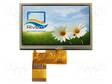 TFT NÄYTTÖ - 4,3" - 480X272 - VALAISTUS: LED - KOOT: 105,5X67,2X4,05MM - TFT-näytöt - SM-RVT4.3ATNWR00 - 1
