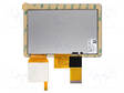 TFT NÄYTTÖ - 5" - 800X480 - VALAISTUS: LED - KOOT: 136X92,8X5,4MM - TFT-näytöt - RVT50HQTNWC00 - 2