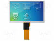 TFT NÄYTTÖ - 7" - 1024X600 - VALAISTUS: LED - KOOT: 164,9X100X5,7MM - TFT-näytöt - RVT70HSTNWN00 - 1