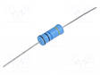 VASTUS: METAL GLAZE - THT - 3,3MOHM - 1W - ±5% - Ø6,8X19MM - 200PPM/°C - Vastukset - läpijuotettavat - THT - VR68000003304JAC00 - 1