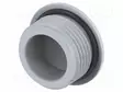 KANNE - PG9 - IP68 - POLYAMIDI - HARMAA - ENTRELEC - KIERRE: PG - 6MM - Läpivientikappaleiden tulpat - 1SNG620050R0000 - 1
