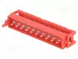 LIITIN: MICRO-MATCH - PISTOKE - UROS - PIN: 20 - IDC - - 2X10 - Micro-Match liittimet, rasteri 1,27mm - 2-215083-0 - 1