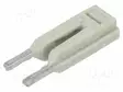 PISTOKESILTA - 2002 - KELTAINEN - 4,2MM - RUNKO: VAALEANHARMAAA - Kiskoliittimet - 2002-400 - 1