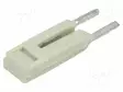 PISTOKESILTA - 2002 - KELTAINEN - 4,2MM - RUNKO: VAALEANHARMAAA - Kiskoliittimet - 2002-400 - 2