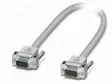 KAAPELI - D-SUB 9PIN RASIA,D-SUB 9PIN PISTOKE - PVC - PIT: 2M - IP54 - Tietokonekaapelit ja -adapterit - 2302010 - 1