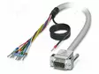 KAAPELI - D-SUB 9PIN PISTOKE,JOHDOT - PVC - PIT: 0,5M - HARMAA - IP54 - Tietokonekaapelit ja -adapterit - 2926360 - 1