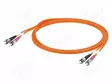 VALOKUITU PATCH-KAAPELI - OM2 - ST/UPC,MOLEMMIN PUOLIN PVC - Patchcordit ja valokuitu-pigtailit - 8876370100 - 1