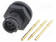 LIITIN: PYÖREÄT - N LIITINAARAS - 6,5A - 125V - PIN: 3 - EN2 - IP68 - SWITCHCRAFT liittimet - EN2P3F20 - 1