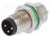 LIITIN: M8 - UROS - PIN: 3 - 3A - 60V - IP65,IP67 - SUORA - PANEELIASENNETTAVA - M8 liittimet - SM8-D52C-A3K-0 - 1