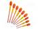 SCREWDRIVER: INSULATED-SET - INSULATED - 10PCS. - Ruuvimeisselit ja sarjat - STL-FMHT62573-0 - 1