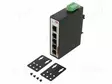 ETHERNET KYTKIN - PORTTIEN LUKU: 5 - 12÷48VDC - RJ45 - Teollisuusverkot - CEGU-0500 - 1