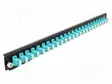 PATCH-VALOKUITUPANEELI - LC DUPLEX - DUPLEX,RACK - MUSTA - RACK 19" - Tietokonetarvikkeet - muut - DELOCK-43360 - 1