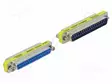 ADAPTERI - D-SUB 37PIN PISTORASIA,D-SUB 37PIN PISTOKE - Tietokonekaapelit ja -adapterit - DELOCK-65110 - 1